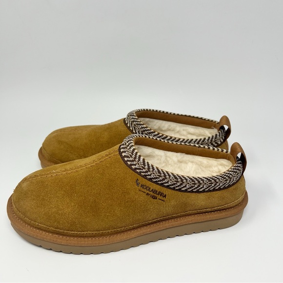 Koolaburra Tan Suede Slippers - Picture 4 of 7